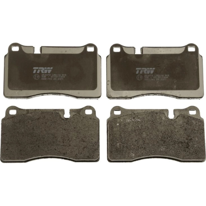 TRW GDB1743 Bremsbelagsatz, Scheibenbremse COTEC TRW GDB1743 Bremsbelagsatz, Scheibenbremse COTEC