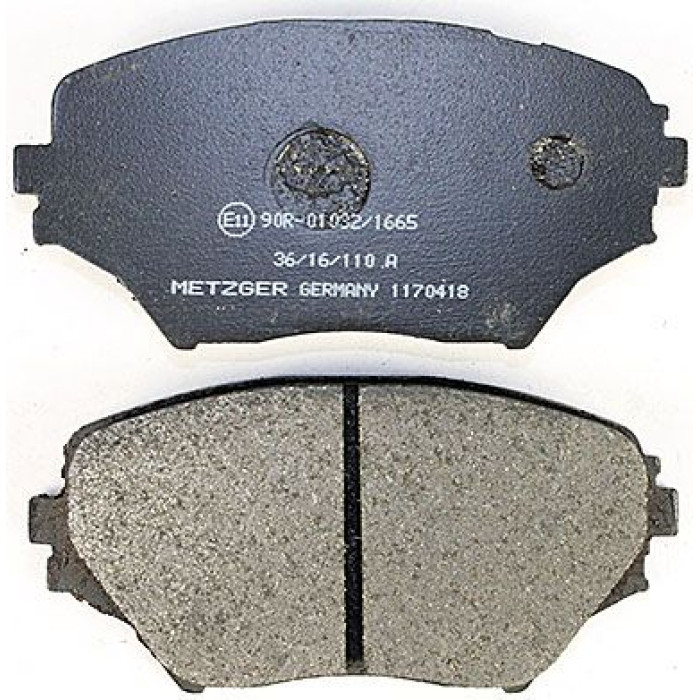 Bremsbelagsatz, Scheibenbremse 1170418 Bremsbelagsatz, Scheibenbremse 1170418