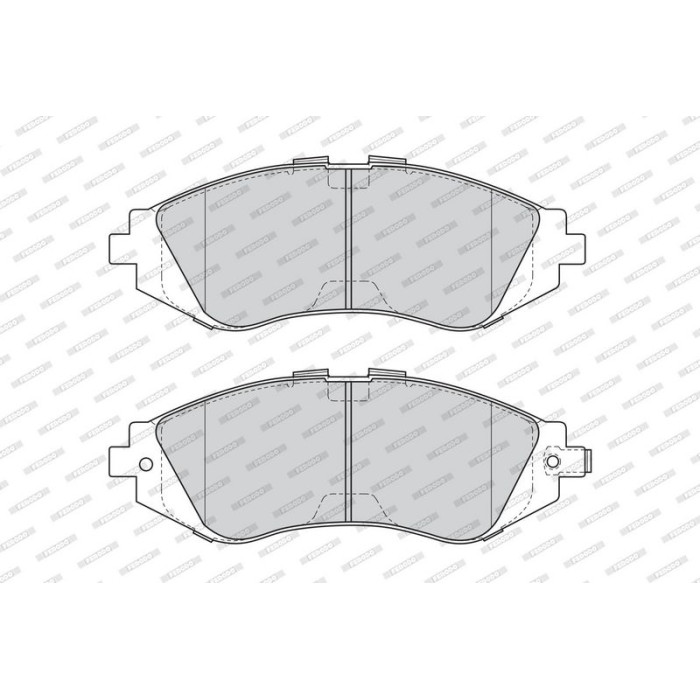 Ferodo FDB1116 Bremsbelagsatz, Scheibenbremse PREMIER ECO FRICTION Ferodo FDB1116 Bremsbelagsatz, Scheibenbremse PREMIER ECO FRICTION