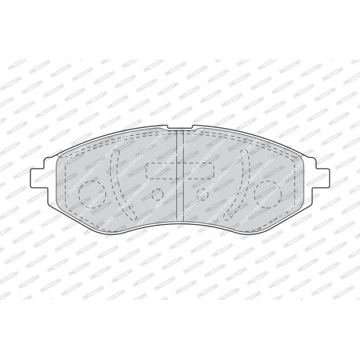 Ferodo FDB1699 Bremsbelagsatz, Scheibenbremse PREMIER ECO FRICTION Ferodo FDB1699 Bremsbelagsatz, Scheibenbremse PREMIER ECO FRICTION