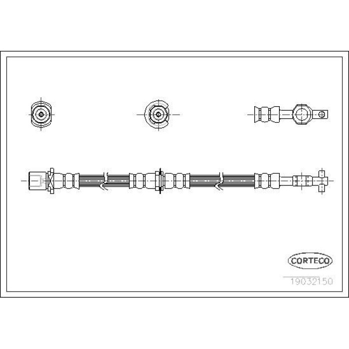 Corteco 19032150 Bremsschlauch