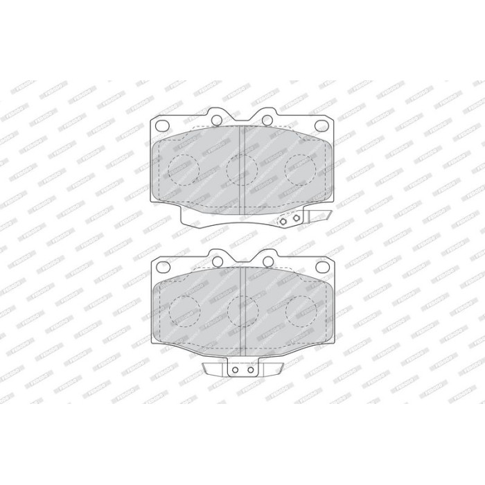 Ferodo FDB1504 Bremsbelagsatz, Scheibenbremse PREMIER ECO FRICTION Ferodo FDB1504 Bremsbelagsatz, Scheibenbremse PREMIER ECO FRICTION