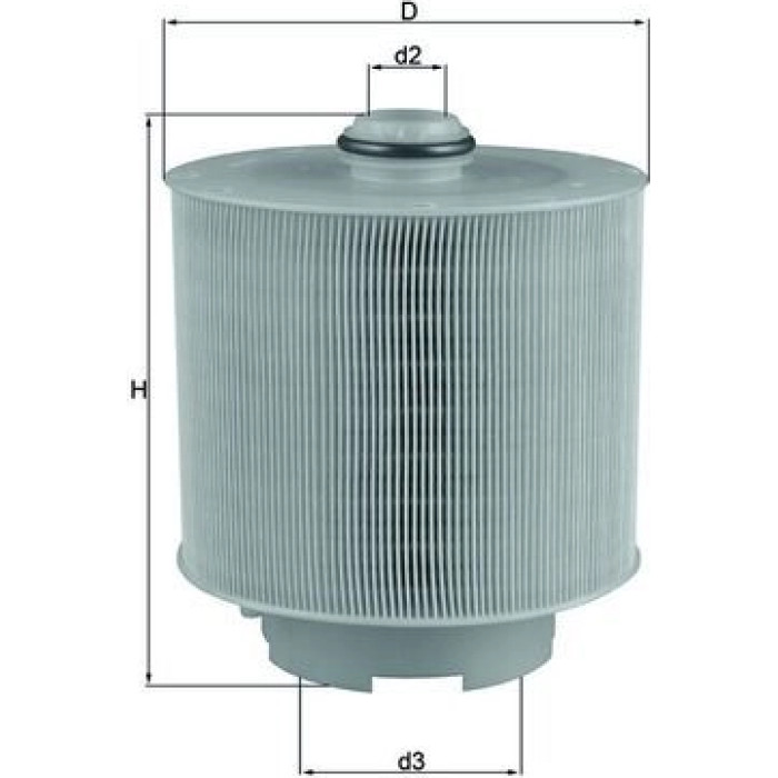 Knecht LX 1006/2D Luftfilter Knecht LX 1006/2D Luftfilter