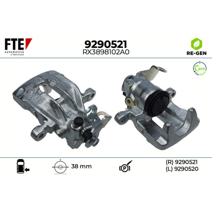 FTE 9290521 Bremssattel