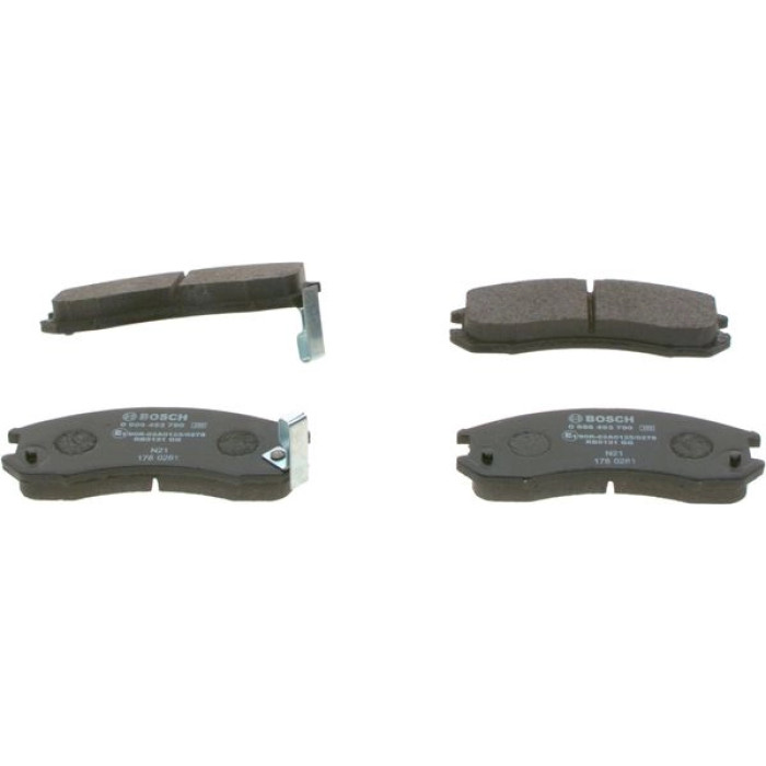 BOSCH 0 986 493 790 Bremsbelagsatz, Scheibenbremse BOSCH 0 986 493 790 Bremsbelagsatz, Scheibenbremse