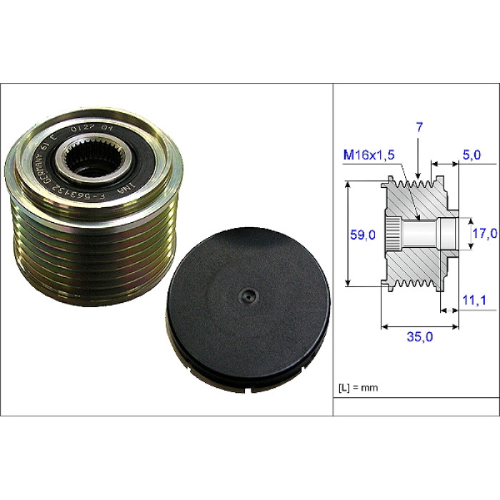 Generatorfreilauf 535 0159 10