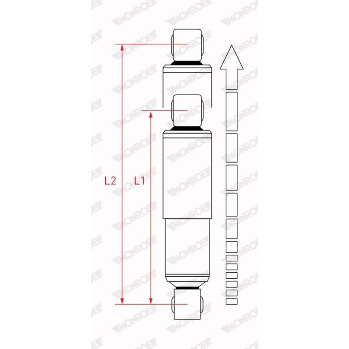 Monroe V2130 Stoßdämpfer VAN-MAGNUM Monroe V2130 Stoßdämpfer VAN-MAGNUM