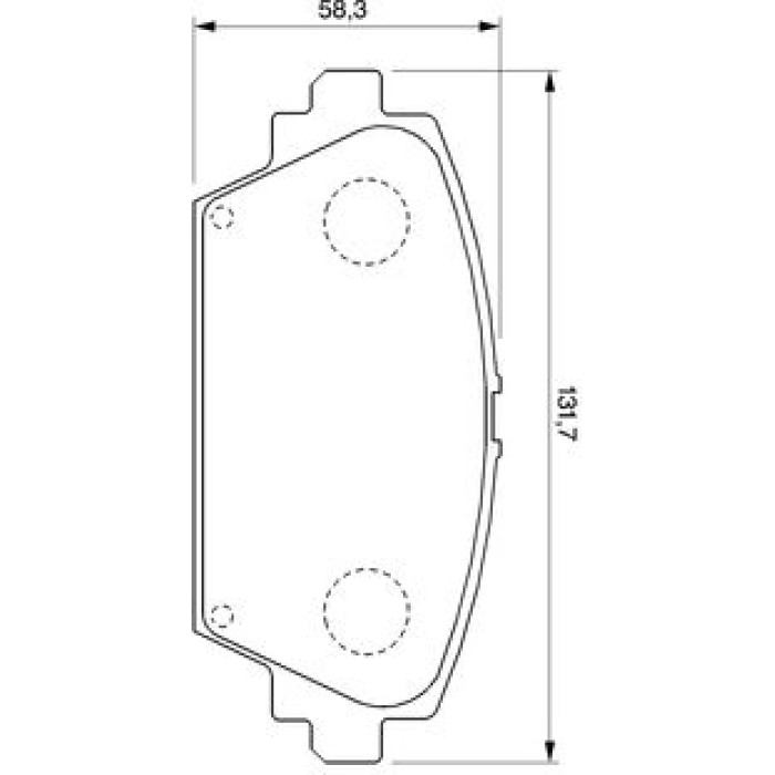 BOSCH 0 986 424 791 Bremsbelagsatz, Scheibenbremse BOSCH 0 986 424 791 Bremsbelagsatz, Scheibenbremse
