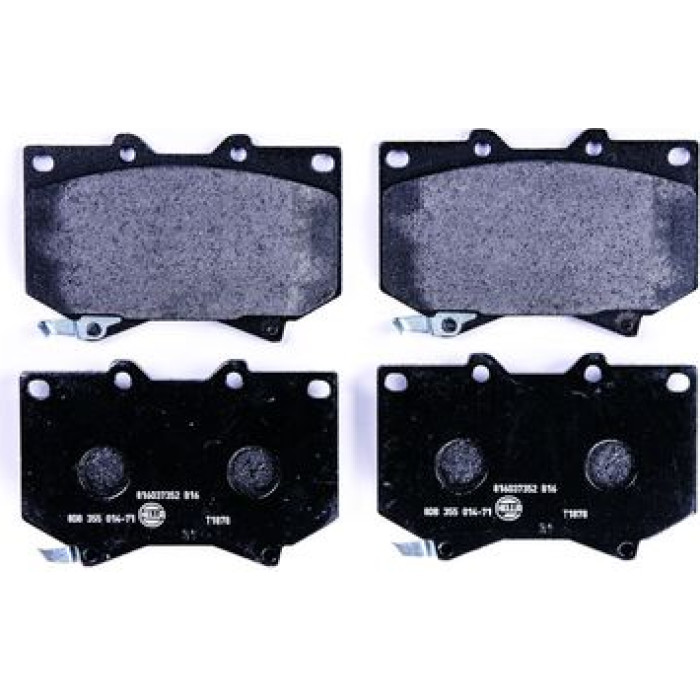 Hella 8DB 355 014-711 Bremsbelagsatz, Scheibenbremse Hella 8DB 355 014-711 Bremsbelagsatz, Scheibenbremse