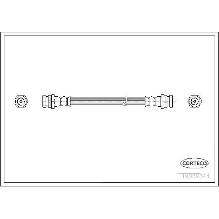 Corteco 19032344 Bremsschlauch