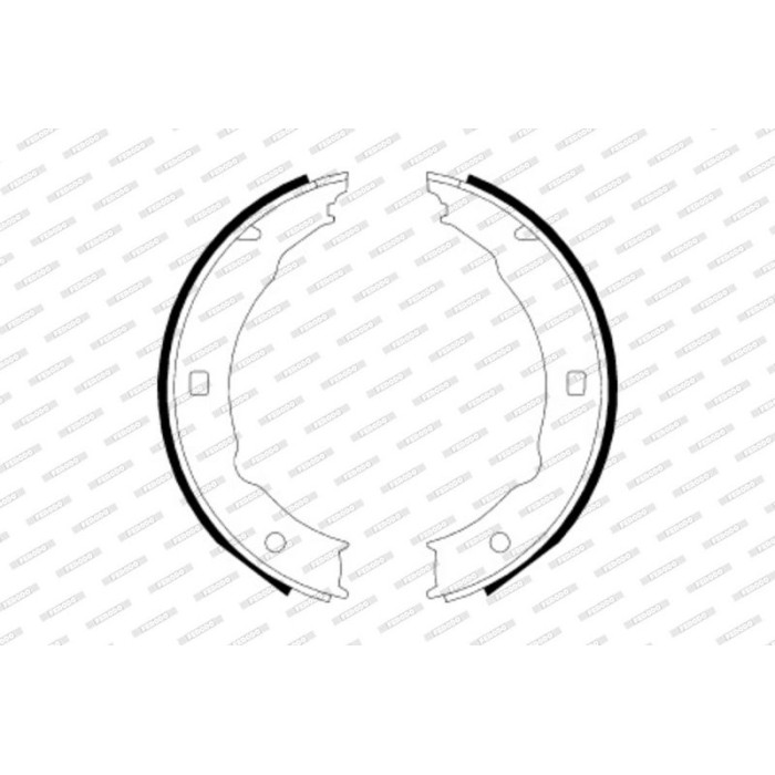 Ferodo FSB623 Bremsbackensatz, Feststellbremse PREMIER Ferodo FSB623 Bremsbackensatz, Feststellbremse PREMIER
