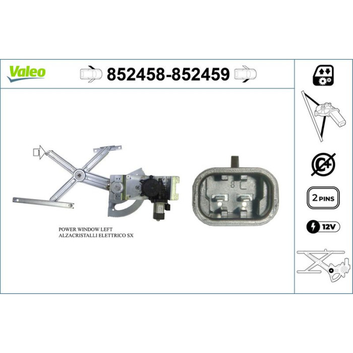 Valeo 852458 Fensterheber