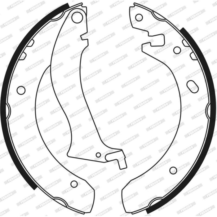 Ferodo FSB556 Bremsbackensatz PREMIER Ferodo FSB556 Bremsbackensatz PREMIER
