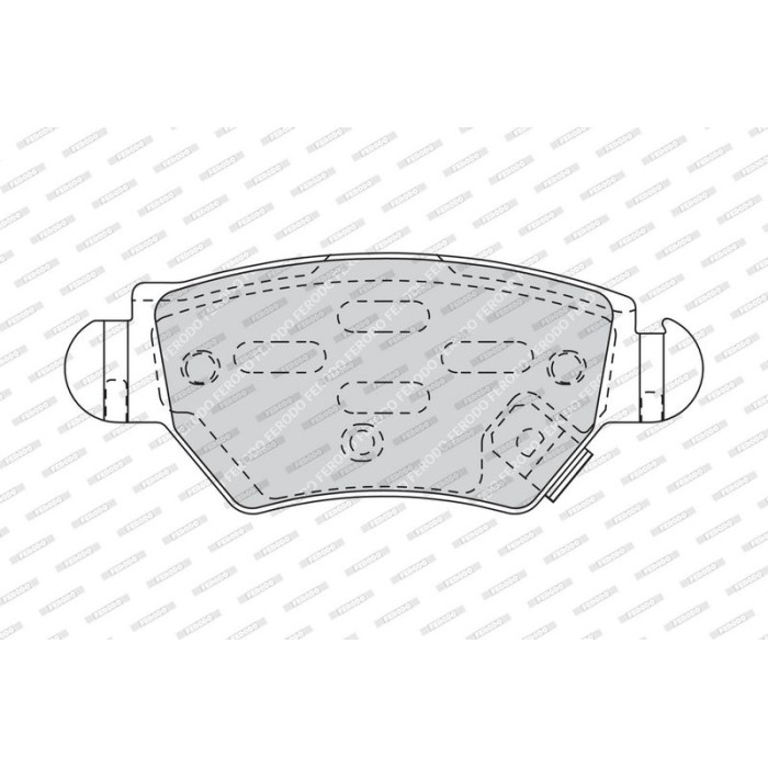 Ferodo FDB1294 Bremsbelagsatz, Scheibenbremse PREMIER ECO FRICTION Ferodo FDB1294 Bremsbelagsatz, Scheibenbremse PREMIER ECO FRICTION
