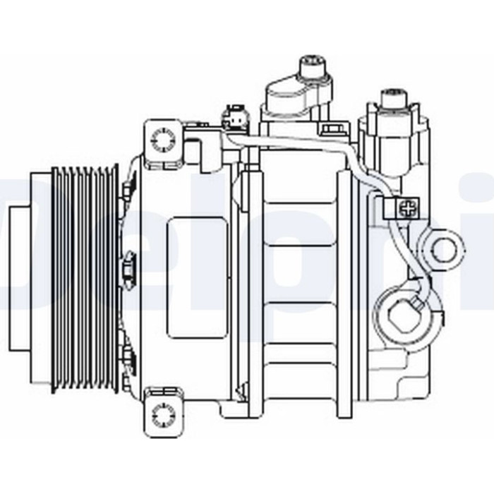 Delphi CS20378 Kompressor, Klimaanlage Delphi CS20378 Kompressor, Klimaanlage