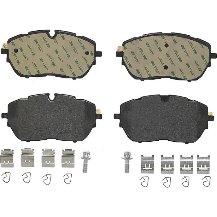 Brembo P 61 128 Bremsbelagsatz, Scheibenbremse PRIME LINE