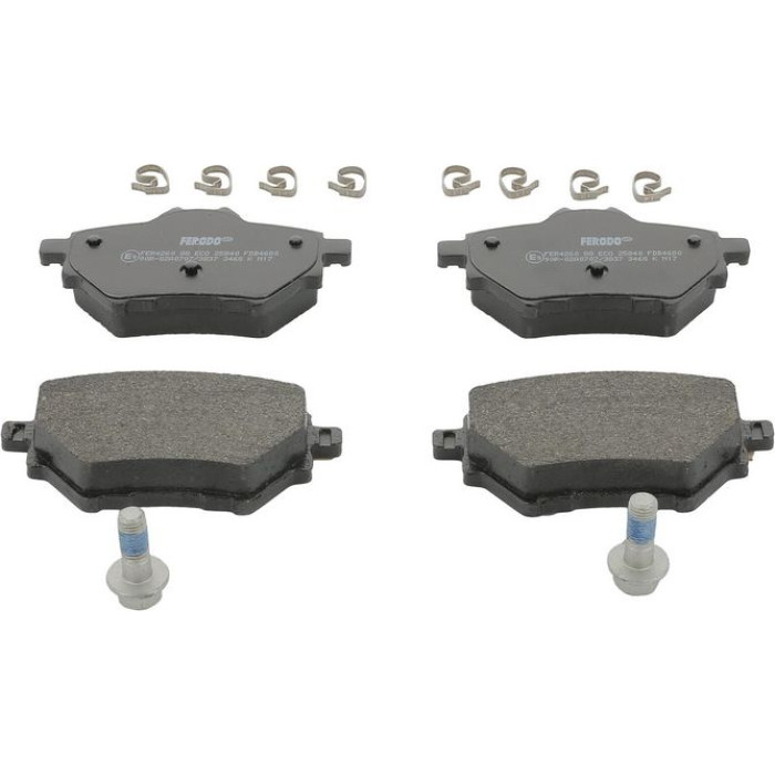 Ferodo FDB4680 Bremsbelagsatz, Scheibenbremse PREMIER ECO FRICTION Ferodo FDB4680 Bremsbelagsatz, Scheibenbremse PREMIER ECO FRICTION