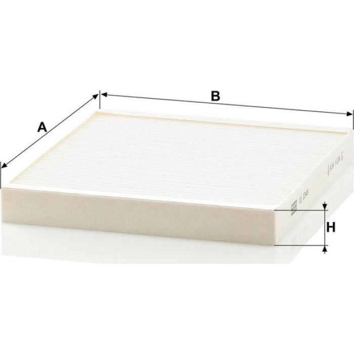 MANN-FILTER CU 2349 Innenraumfilter, Partikelfilter MANN-FILTER CU 2349 Innenraumfilter, Partikelfilter