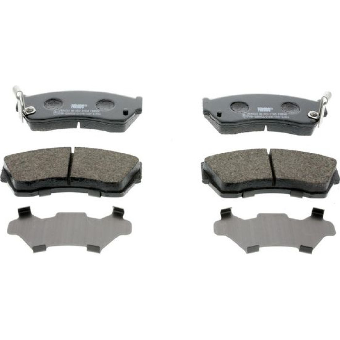 Ferodo FDB588 Bremsbelagsatz, Scheibenbremse PREMIER ECO FRICTION Ferodo FDB588 Bremsbelagsatz, Scheibenbremse PREMIER ECO FRICTION
