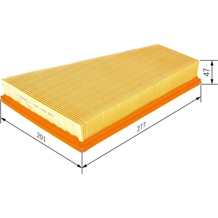 BOSCH 1 457 433 320 Luftfilter BOSCH 1 457 433 320 Luftfilter