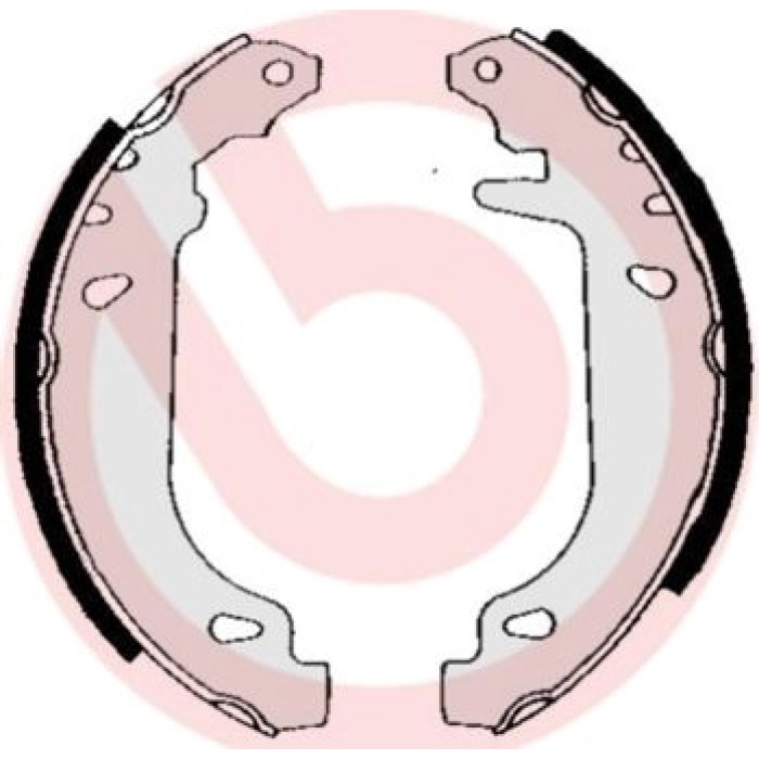 Brembo S 68 520 Bremsbackensatz ESSENTIAL LINE Brembo S 68 520 Bremsbackensatz ESSENTIAL LINE