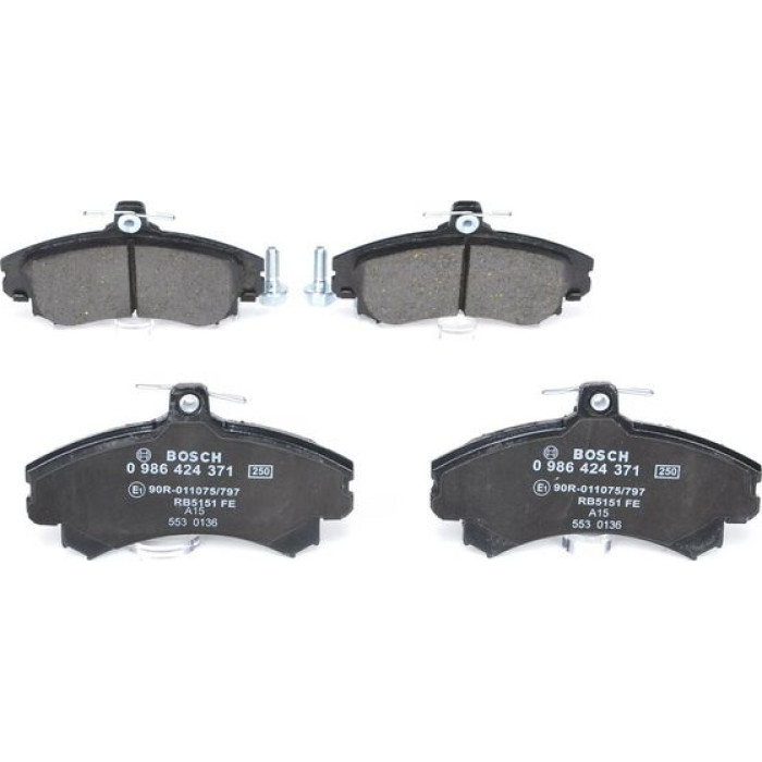 BOSCH 0 986 424 371 Bremsbelagsatz, Scheibenbremse BOSCH 0 986 424 371 Bremsbelagsatz, Scheibenbremse