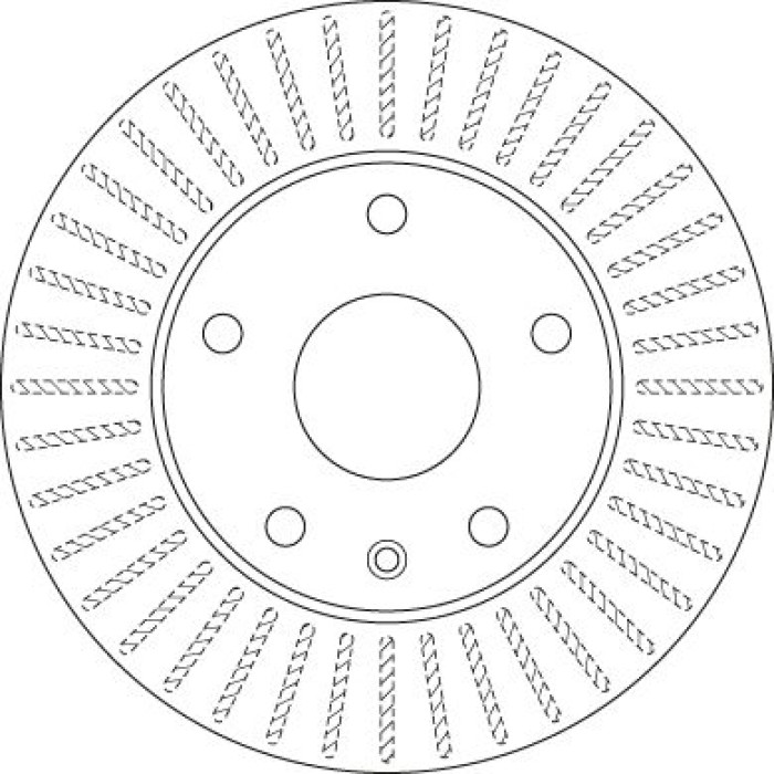 TRW DF6441 Bremsscheibe TRW DF6441 Bremsscheibe