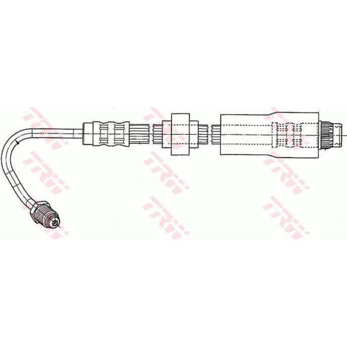 TRW PHB543 Bremsschlauch