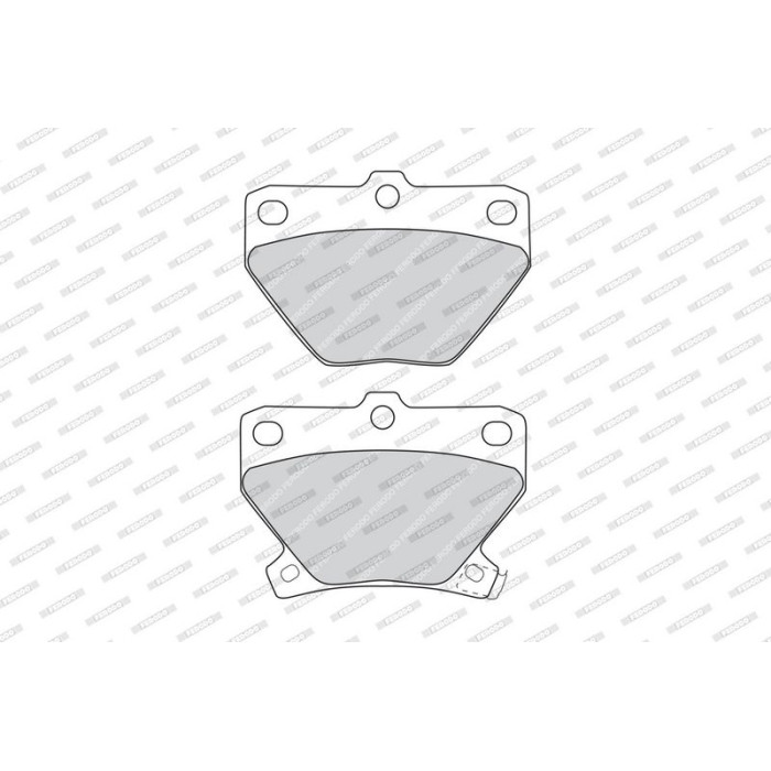 Ferodo FDB1395 Bremsbelagsatz, Scheibenbremse PREMIER ECO FRICTION Ferodo FDB1395 Bremsbelagsatz, Scheibenbremse PREMIER ECO FRICTION