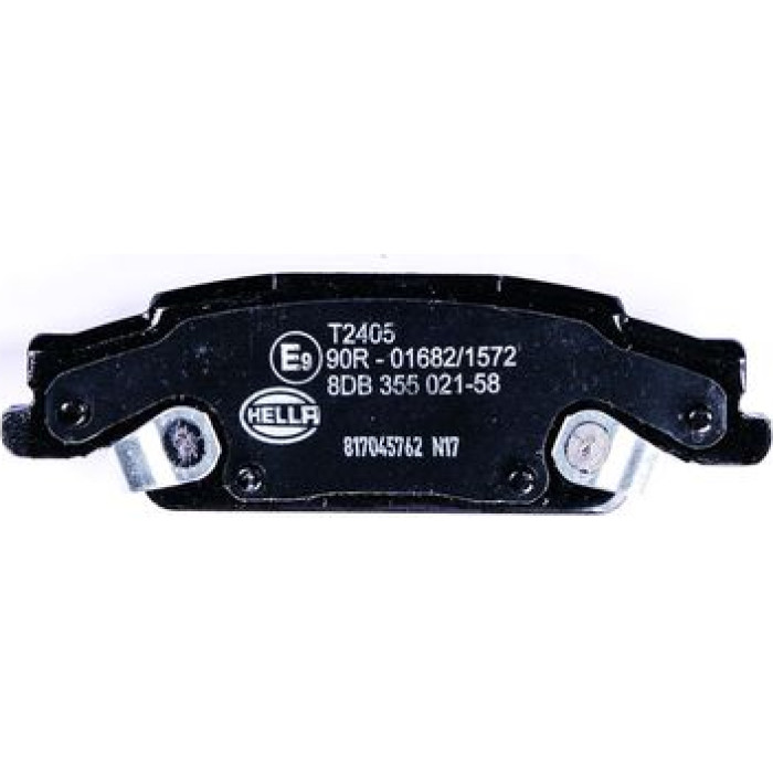 Hella 8DB 355 021-581 Bremsbelagsatz, Scheibenbremse Hella 8DB 355 021-581 Bremsbelagsatz, Scheibenbremse