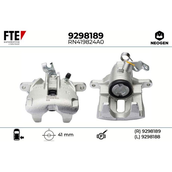 FTE 9298189 Bremssattel NEOGEN