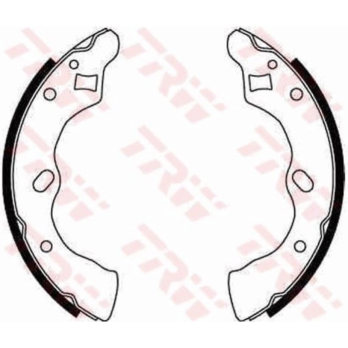 TRW GS8581 Bremsbackensatz TRW GS8581 Bremsbackensatz