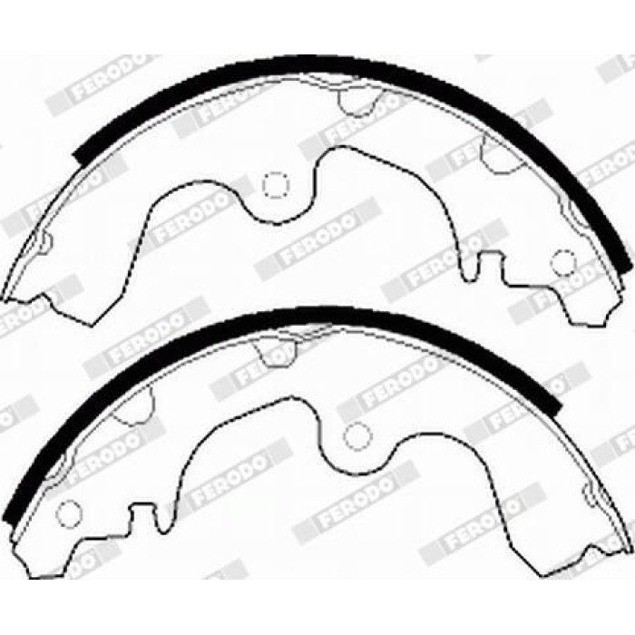 Ferodo FSB497 Bremsbackensatz PREMIER Ferodo FSB497 Bremsbackensatz PREMIER