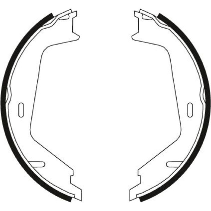 TRW GS8674 Bremsbackensatz, Feststellbremse TRW GS8674 Bremsbackensatz, Feststellbremse