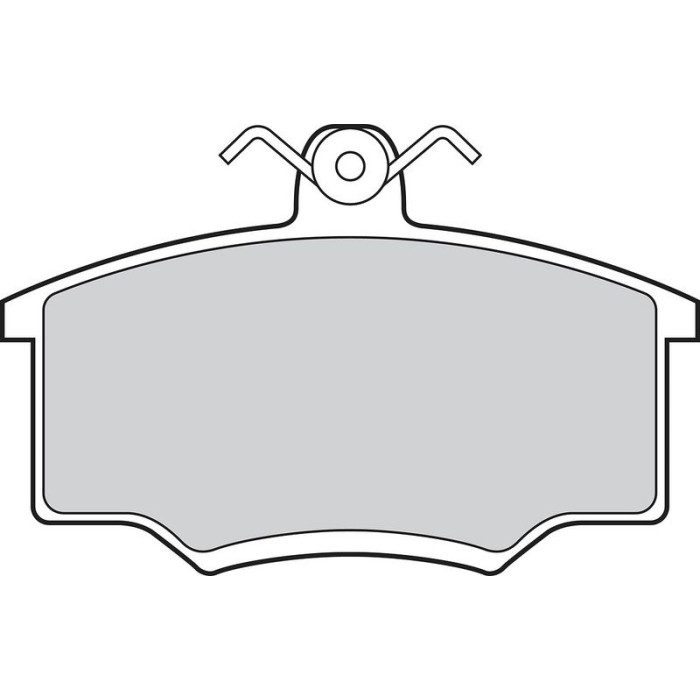 Valeo 302866 Bremsbelagsatz, Scheibenbremse ESSENTIAL