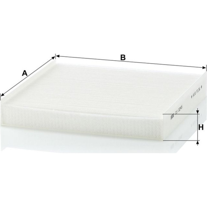 MANN-FILTER CU 2245 Innenraumfilter, Partikelfilter MANN-FILTER CU 2245 Innenraumfilter, Partikelfilter