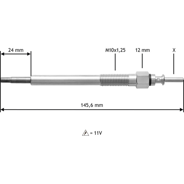 Valeo 345133 Glühkerze Valeo 345133 Glühkerze