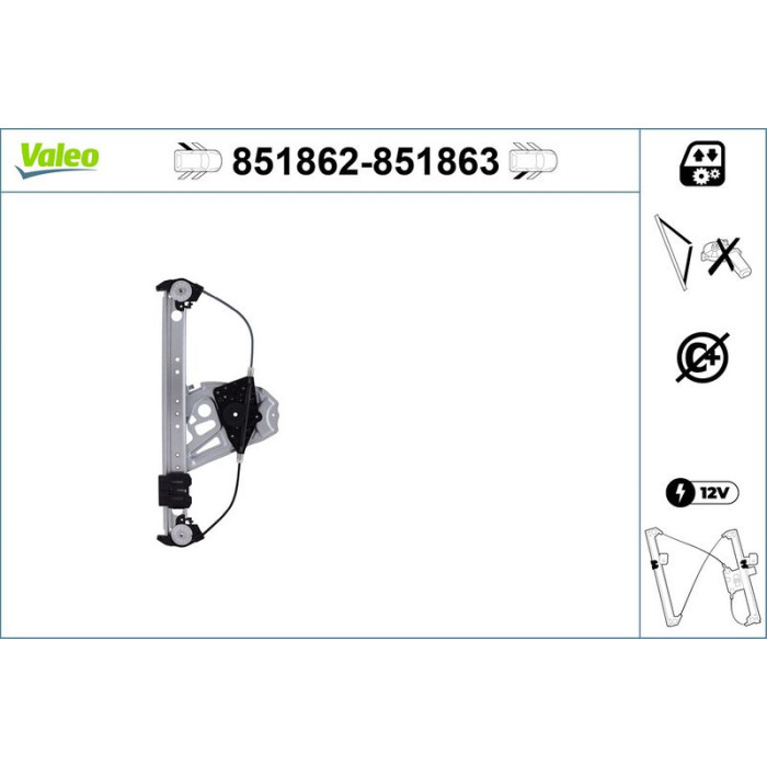 Valeo 851862 Fensterheber