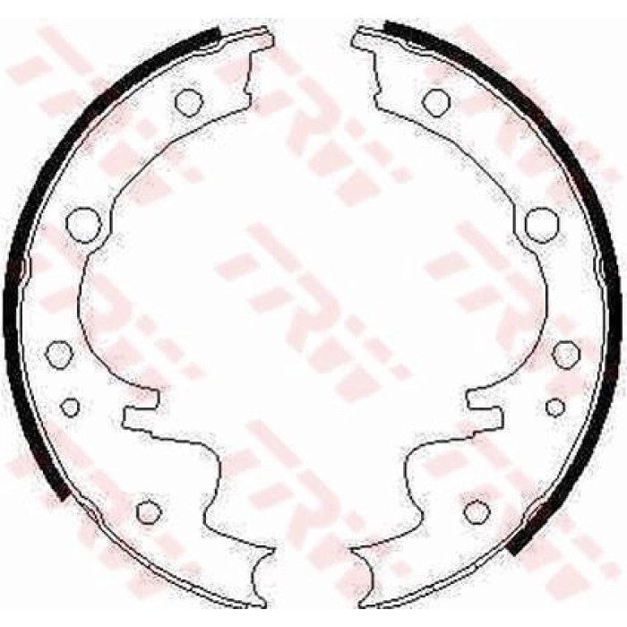 TRW GS6220 Bremsbackensatz TRW GS6220 Bremsbackensatz