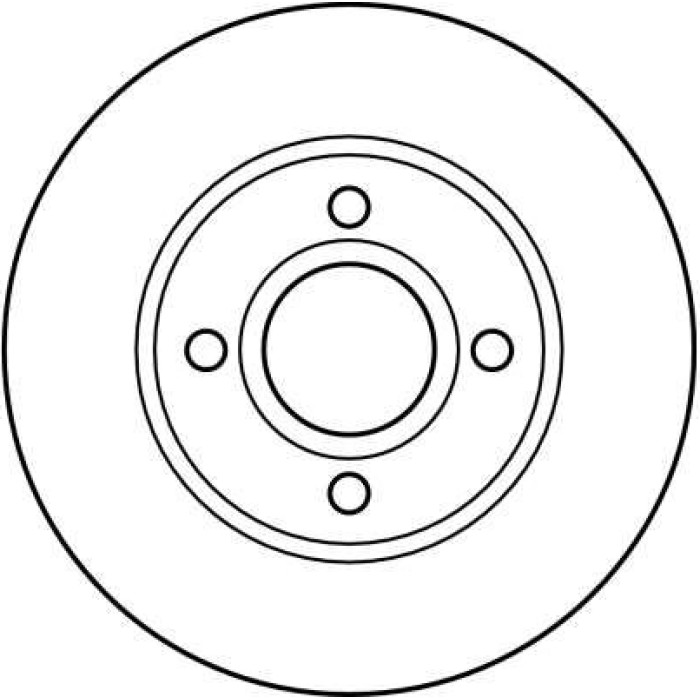 TRW DF2622 Bremsscheibe TRW DF2622 Bremsscheibe