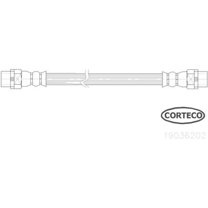 Corteco 19036202 Bremsschlauch Corteco 19036202 Bremsschlauch