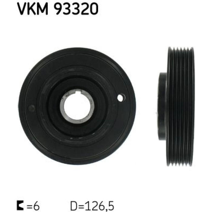 SKF VKM 93320 Riemenscheibe, Kurbelwelle