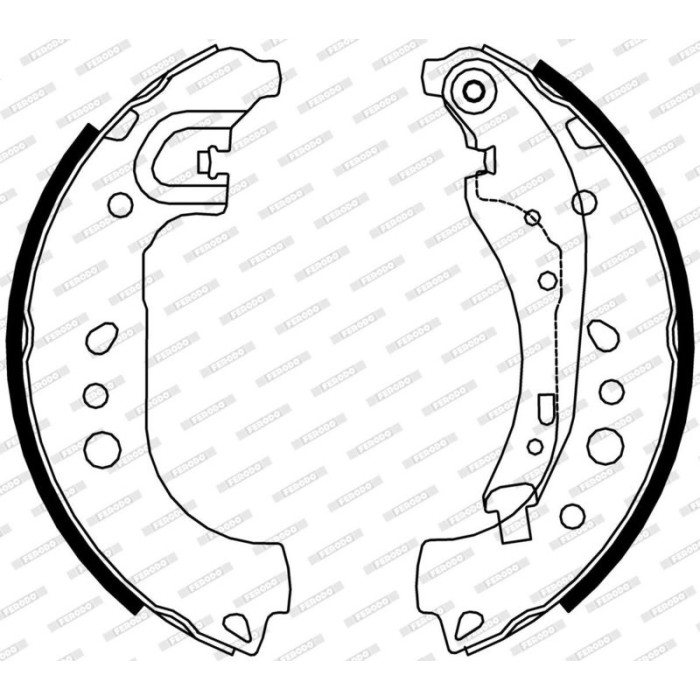 Bremsbackensatz FSB4313 Bremsbackensatz FSB4313