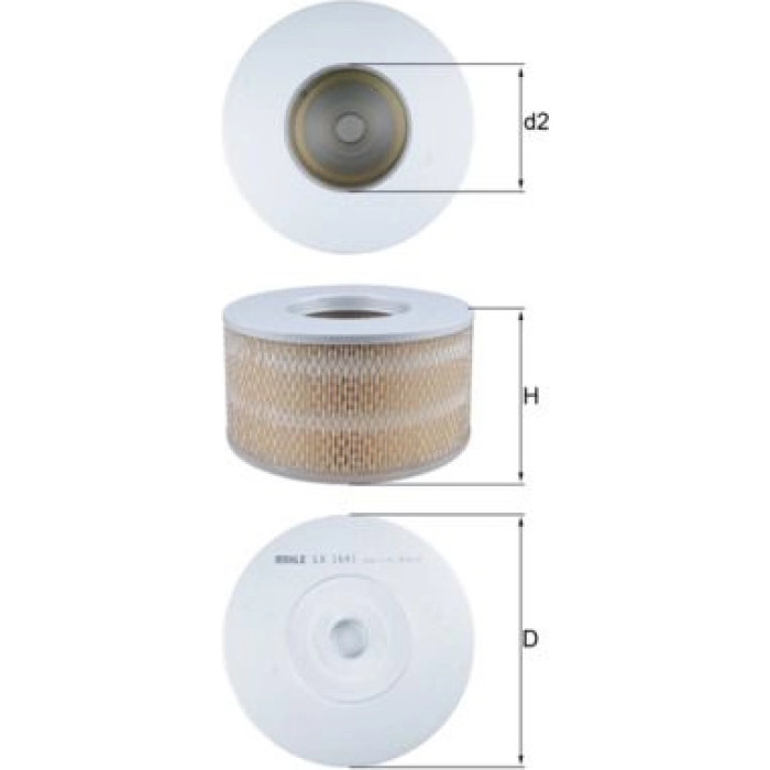 Knecht LX 1641 Luftfilter Knecht LX 1641 Luftfilter