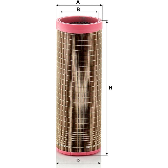 Mann-Filter CF 18 190/2 Sekundärluftfilter