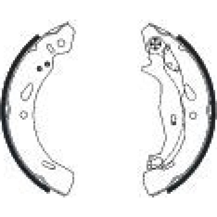 Textar 91069200 Bremsbackensatz Textar 91069200 Bremsbackensatz