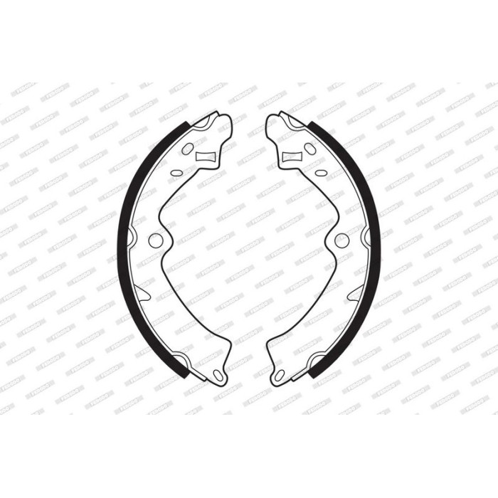 Ferodo FSB260 Bremsbackensatz PREMIER Ferodo FSB260 Bremsbackensatz PREMIER