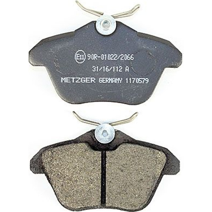 Metzger 1170579 Bremsbelagsatz, Scheibenbremse Metzger 1170579 Bremsbelagsatz, Scheibenbremse