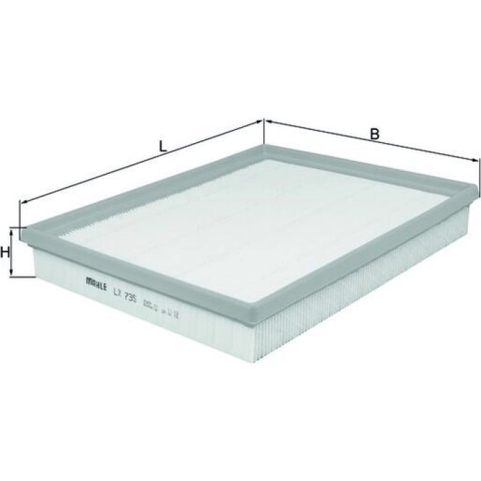 Knecht LX 735 Luftfilter Knecht LX 735 Luftfilter