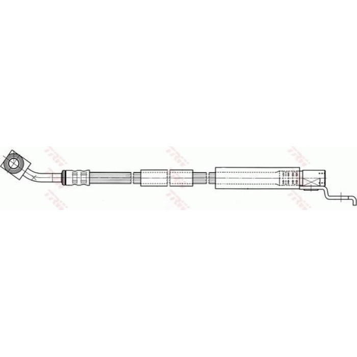 TRW PHD442 Bremsschlauch